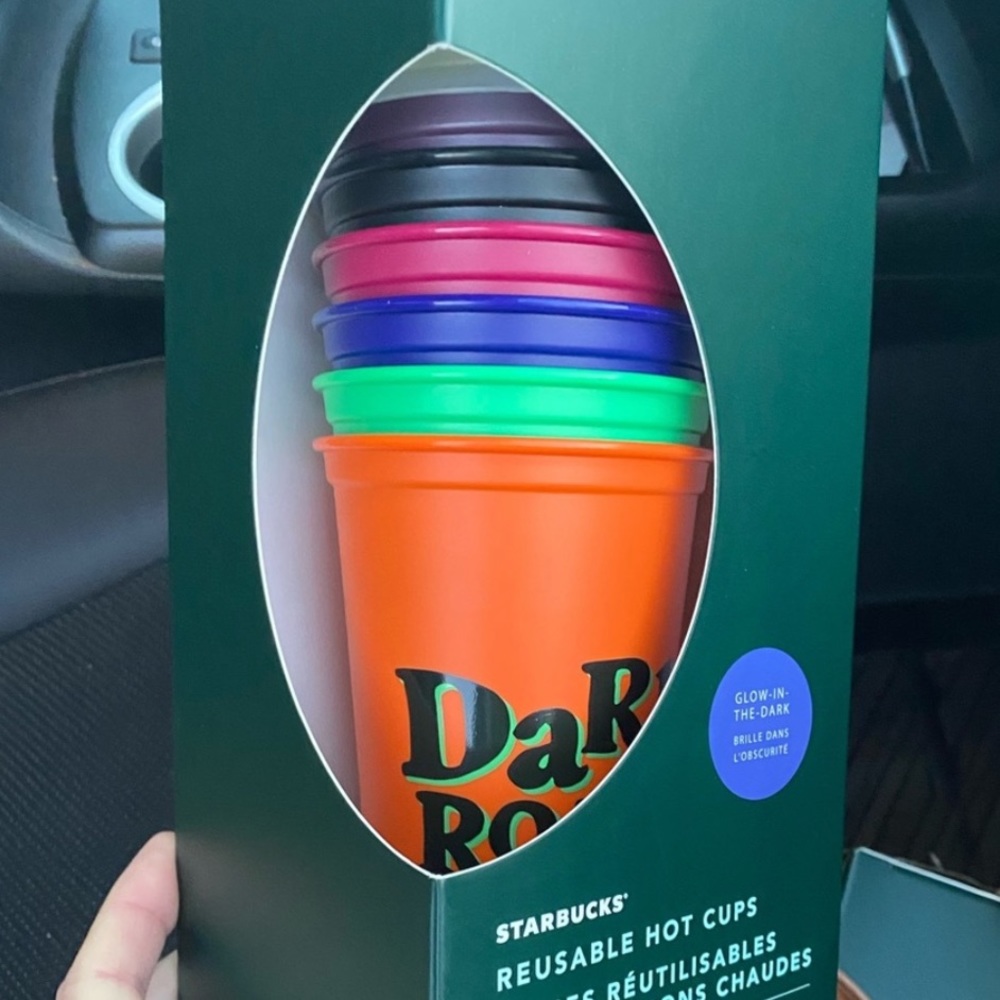 New from 2020 STARBUCKS HALLOWEEN COLOR CHANGING CUPS SET OF 6